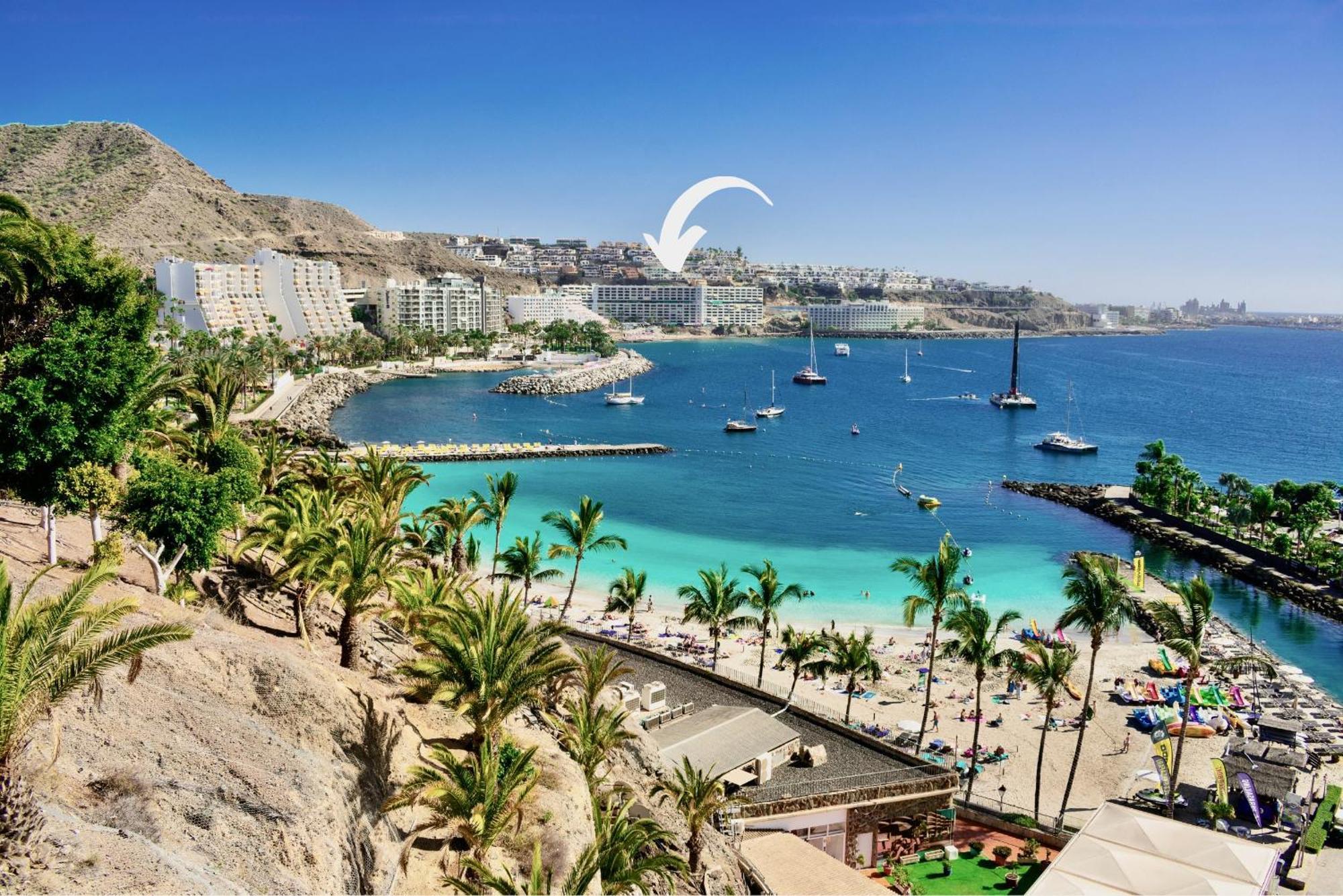 Brand New - Ocean Views With Beautiful Sunset Apartment Patalavaca Exterior photo